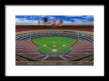 Load image into Gallery viewer, Three Rivers Stadium 1979 - Framed Print
