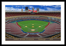 Load image into Gallery viewer, Three Rivers Stadium 1979 - Framed Print
