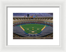 Load image into Gallery viewer, Three Rivers Stadium 1988 - Framed Print
