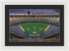 Load image into Gallery viewer, Three Rivers Stadium 1988 - Framed Print
