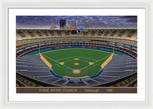 Load image into Gallery viewer, Three Rivers Stadium 1988 - Framed Print
