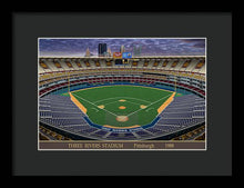 Load image into Gallery viewer, Three Rivers Stadium 1988 - Framed Print
