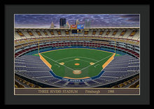 Load image into Gallery viewer, Three Rivers Stadium 1988 - Framed Print
