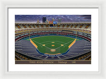 Load image into Gallery viewer, Three Rivers Stadium 1988 - Framed Print
