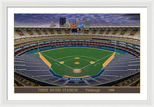 Load image into Gallery viewer, Three Rivers Stadium 1988 - Framed Print
