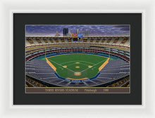 Load image into Gallery viewer, Three Rivers Stadium 1988 - Framed Print
