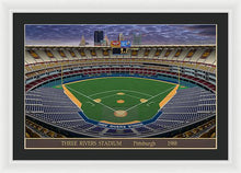 Load image into Gallery viewer, Three Rivers Stadium 1988 - Framed Print
