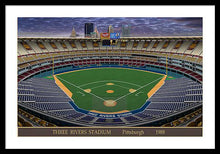 Load image into Gallery viewer, Three Rivers Stadium 1988 - Framed Print
