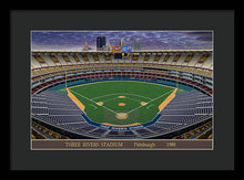 Load image into Gallery viewer, Three Rivers Stadium 1988 - Framed Print
