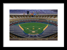 Load image into Gallery viewer, Three Rivers Stadium 1988 - Framed Print
