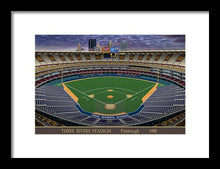 Load image into Gallery viewer, Three Rivers Stadium 1988 - Framed Print
