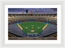 Load image into Gallery viewer, Three Rivers Stadium 1988 - Framed Print
