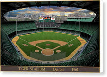 Load image into Gallery viewer, Tiger Stadium 1961 - Canvas Print
