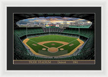 Load image into Gallery viewer, Tiger Stadium 1961 - Framed Print
