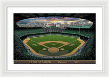 Load image into Gallery viewer, Tiger Stadium 1961 - Framed Print
