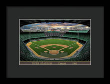 Load image into Gallery viewer, Tiger Stadium 1961 - Framed Print
