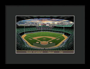 Tiger Stadium 1961 - Framed Print