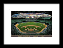 Load image into Gallery viewer, Tiger Stadium 1961 - Framed Print
