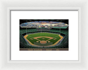 Tiger Stadium 1961 - Framed Print