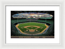 Load image into Gallery viewer, Tiger Stadium 1961 - Framed Print
