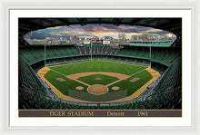 Load image into Gallery viewer, Tiger Stadium 1961 - Framed Print
