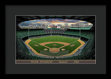 Load image into Gallery viewer, Tiger Stadium 1961 - Framed Print
