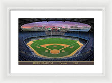 Load image into Gallery viewer, Tiger Stadium 1968 - Framed Print
