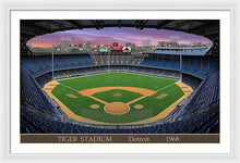 Load image into Gallery viewer, Tiger Stadium 1968 - Framed Print
