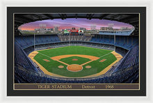 Load image into Gallery viewer, Tiger Stadium 1968 - Framed Print
