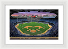 Load image into Gallery viewer, Tiger Stadium 1968 - Framed Print
