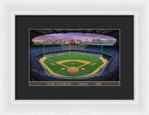 Tiger Stadium 1968 - Framed Print