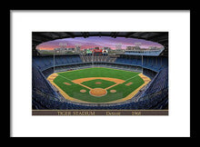 Load image into Gallery viewer, Tiger Stadium 1968 - Framed Print
