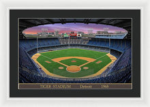 Load image into Gallery viewer, Tiger Stadium 1968 - Framed Print
