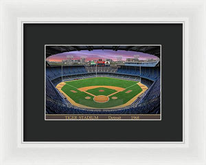 Tiger Stadium 1968 - Framed Print