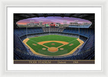 Load image into Gallery viewer, Tiger Stadium 1968 - Framed Print
