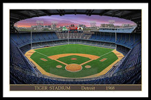 Load image into Gallery viewer, Tiger Stadium 1968 - Framed Print
