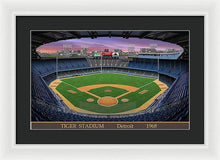 Load image into Gallery viewer, Tiger Stadium 1968 - Framed Print
