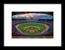 Load image into Gallery viewer, Tiger Stadium 1984 - Framed Print
