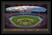 Load image into Gallery viewer, Tiger Stadium 1984 - Framed Print
