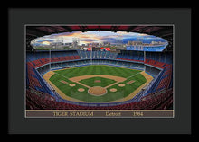 Load image into Gallery viewer, Tiger Stadium 1984 - Framed Print
