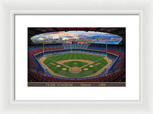 Load image into Gallery viewer, Tiger Stadium 1984 - Framed Print
