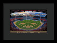 Load image into Gallery viewer, Tiger Stadium 1984 - Framed Print
