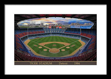 Load image into Gallery viewer, Tiger Stadium 1984 - Framed Print
