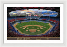 Load image into Gallery viewer, Tiger Stadium 1984 - Framed Print
