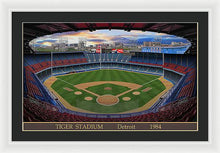 Load image into Gallery viewer, Tiger Stadium 1984 - Framed Print
