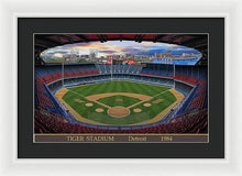 Load image into Gallery viewer, Tiger Stadium 1984 - Framed Print
