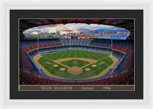 Load image into Gallery viewer, Tiger Stadium 1984 - Framed Print
