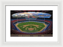 Load image into Gallery viewer, Tiger Stadium 1984 - Framed Print
