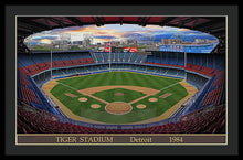 Load image into Gallery viewer, Tiger Stadium 1984 - Framed Print
