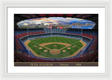 Load image into Gallery viewer, Tiger Stadium 1984 - Framed Print
